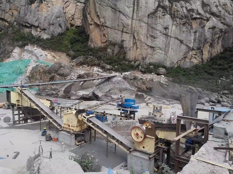 artificial sand stone crusher production line