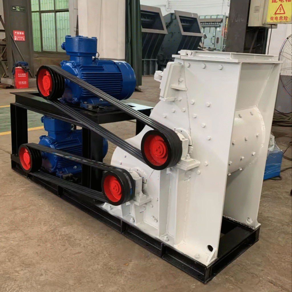 Double stage hammer crusher designed for efficient crushing of hard and wet materials, ideal for mining, cement, and aggregate industries