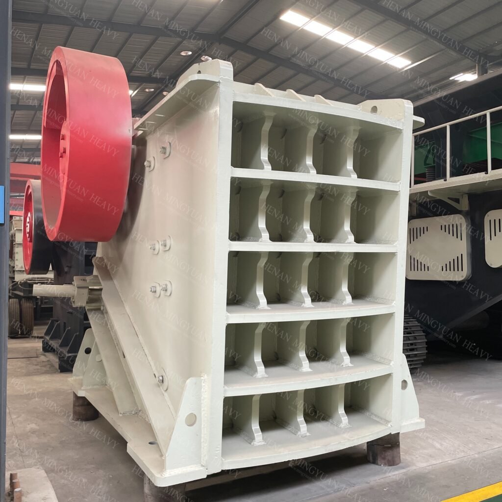 PE jaw crusher for stone crushing plant from granite, basalt, river pebbles, white fused alumina