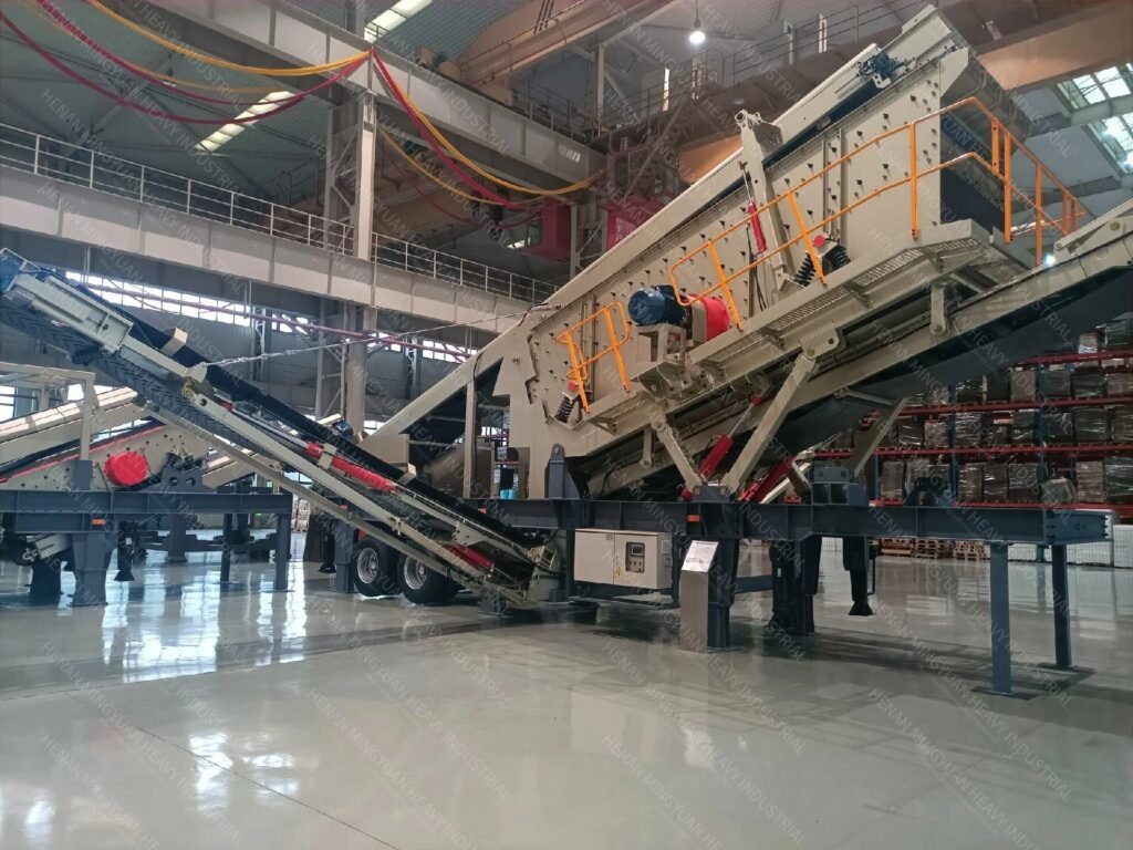 Skid crusher module plant for efficient and portable crushing, designed for mining, construction, and aggregate processing applications