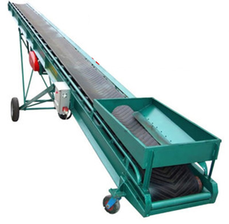 Mobile belt conveyor for flexible bulk material handling