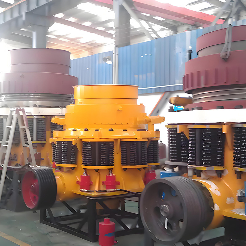 Compound cone crusher working principle diagram