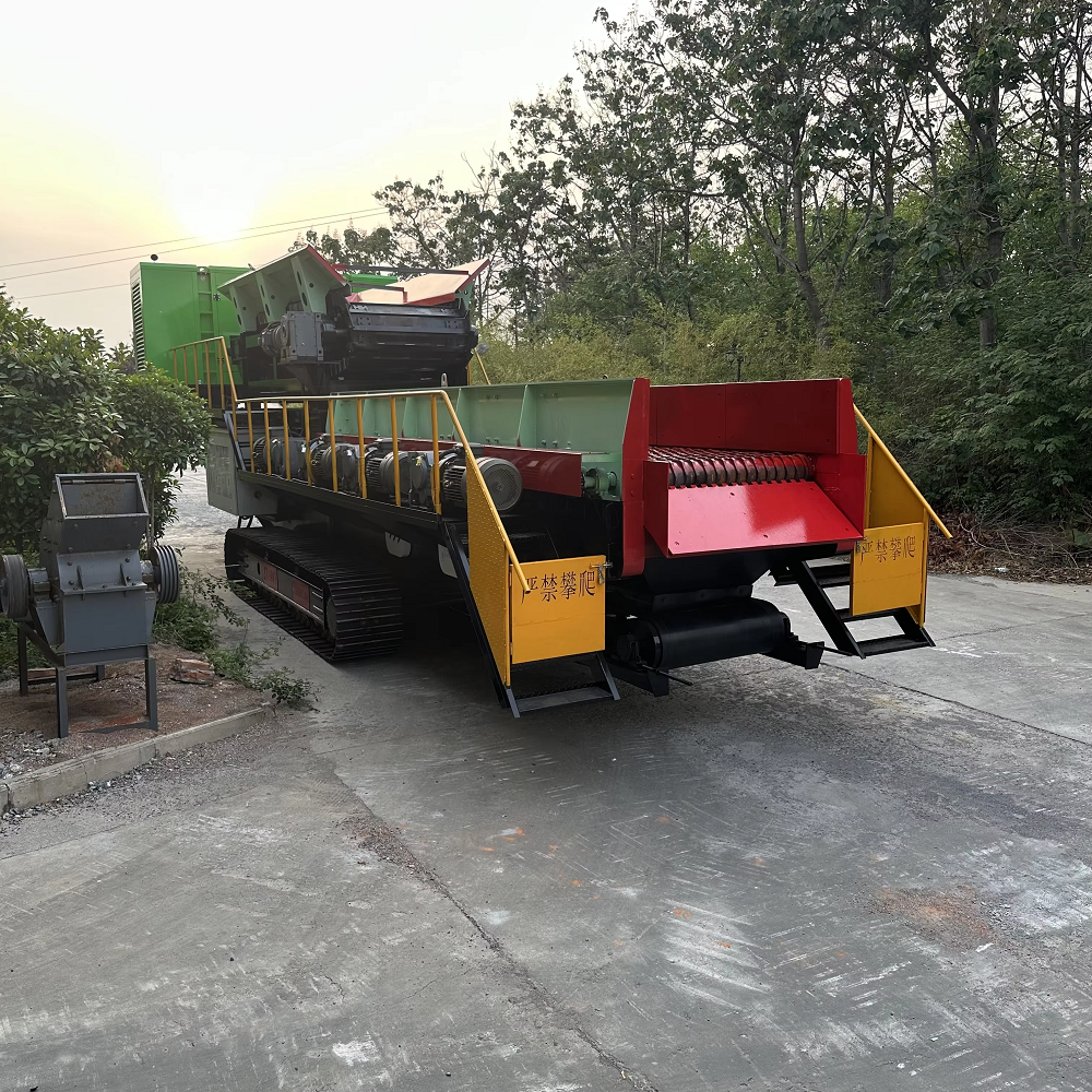 Crawler Mobile Roller Screener - Mingyuan Machinery