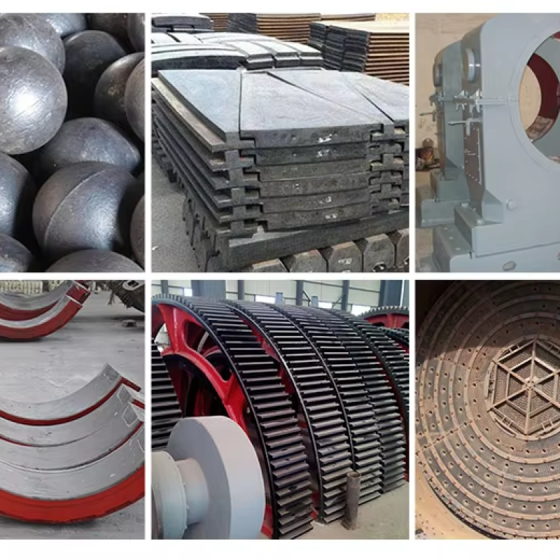 High-performance ball mill parts for efficient grinding and long service life