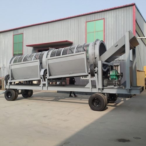 Mobile Rotary Screen: Mobile design, flexible transfer, efficient rotary screening for bulk materials.