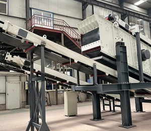 Modular Vibrating Screen: Modular design, fast installation, flexible layout for material screening and grading.